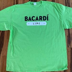 Bacardi Lime T-shirt - NWOT